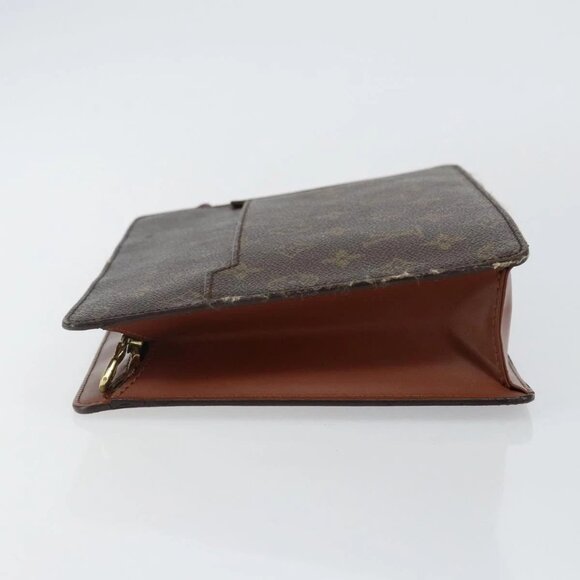 LOUIS VUITTON Monogram Pochette Homme Clutch Bag M51795 LV Auth ep10935 - Picture 8 of 16